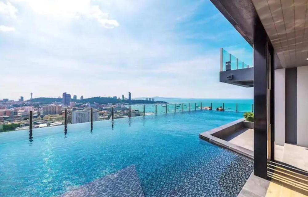 The Base Central Pattaya Quiet King-Bed With Infinity Pool & Free Netflix! Экстерьер фото